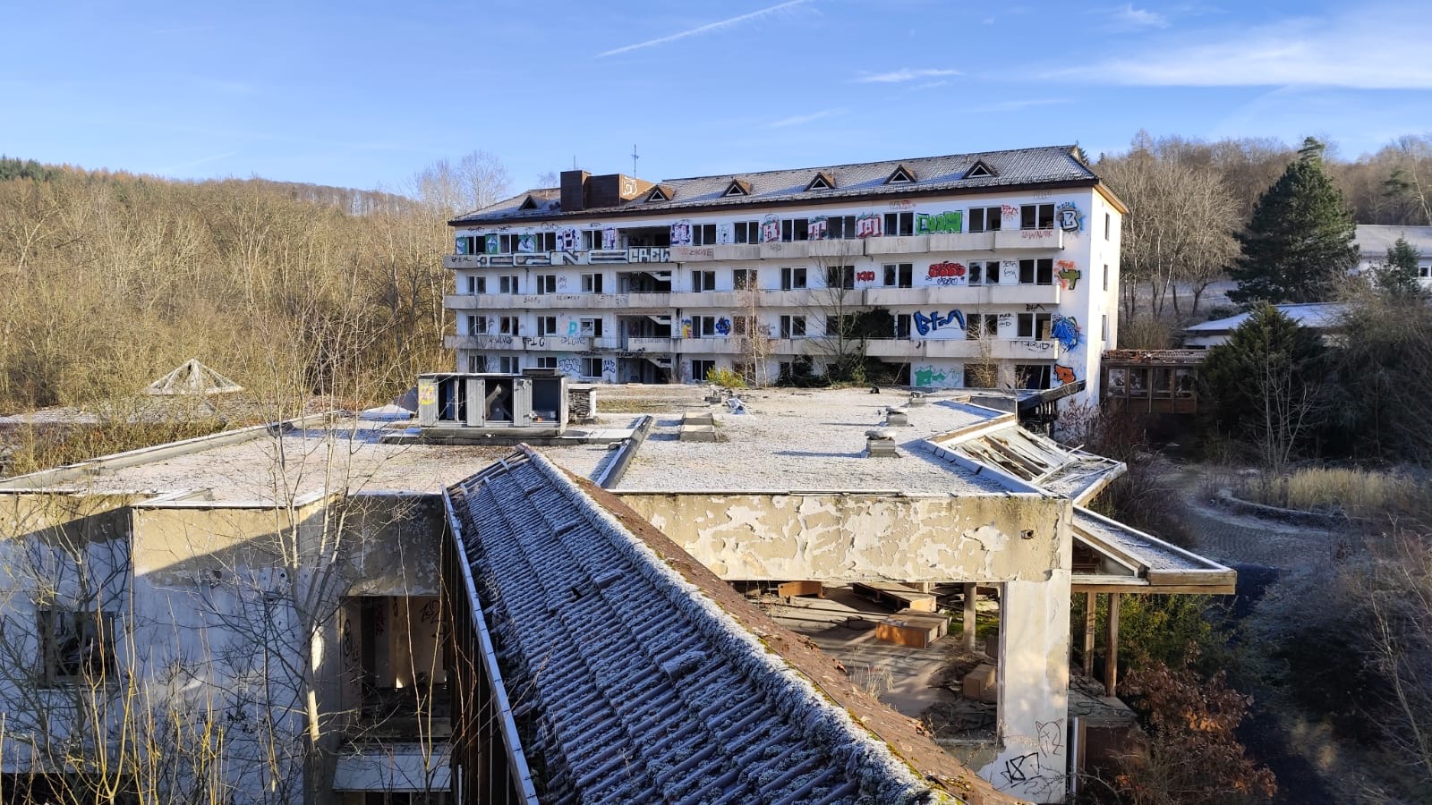 Außenansicht der Reha-Klink Urbachtal